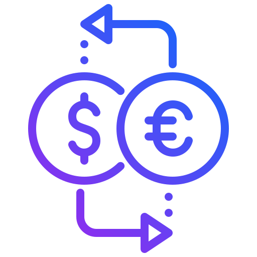 Échange de l'argent Icône gratuit