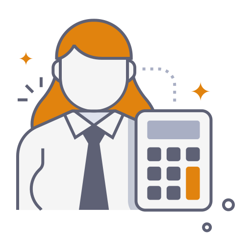 회계사 무료 아이콘