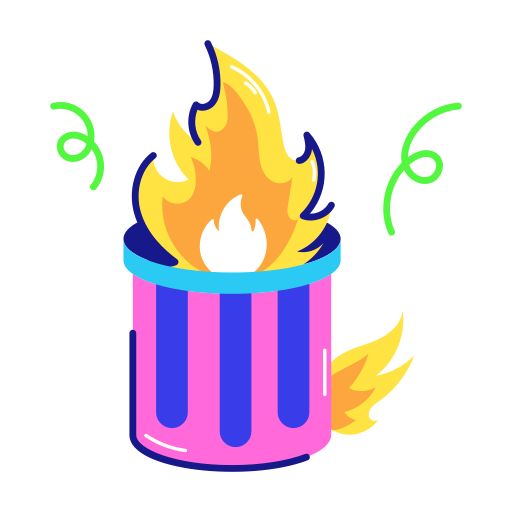feuer im müllcontainer kostenlos Sticker feuer im müllcontainer kostenlos Sticker