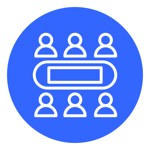 reunión icono gratis