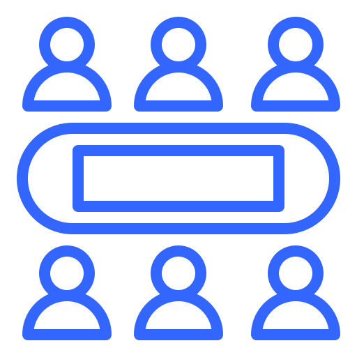 reunión icono gratis