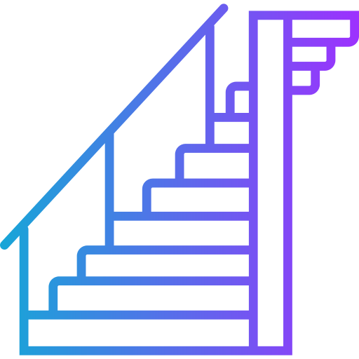 escaleras icono gratis