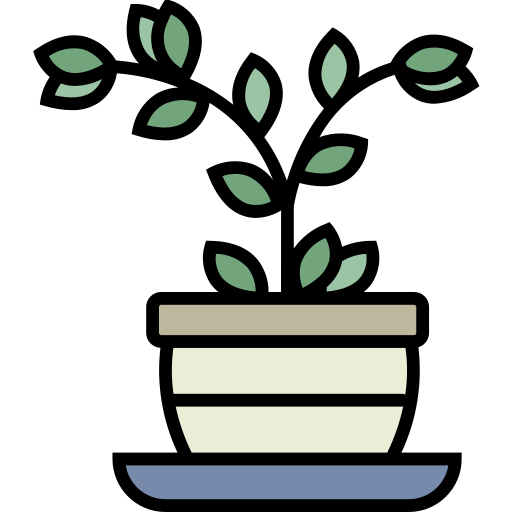 plantas de interior icono gratis