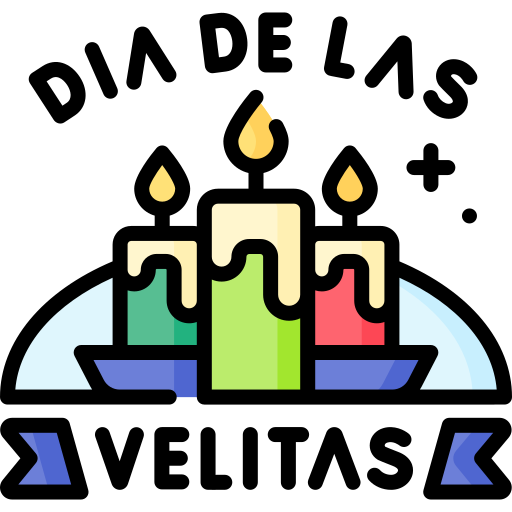 dia de las velas icono gratis