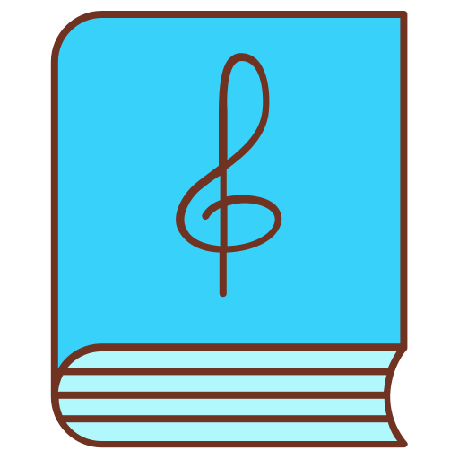 Музыкальная книга бесплатно иконка Музыкальная книга бесплатно иконка