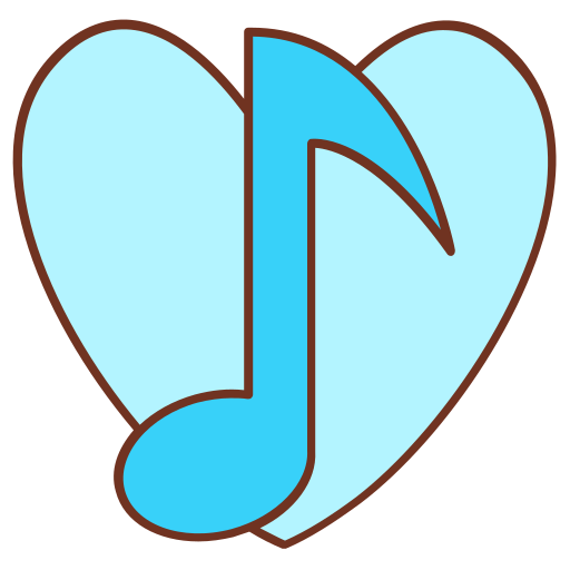 musica romantica icono gratis