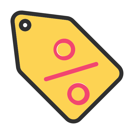 descuento icono gratis