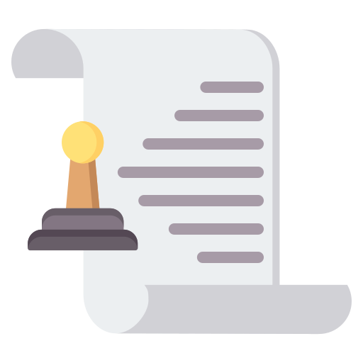 notario icono gratis