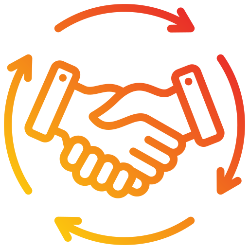 relación icono gratis