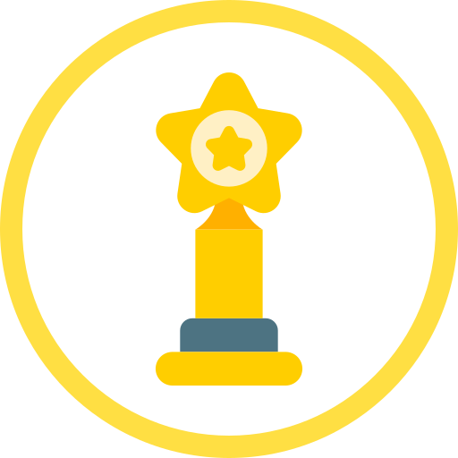 trophée étoile Icône gratuit trophée étoile Icône gratuit