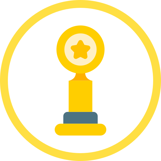trophée étoile Icône gratuit trophée étoile Icône gratuit