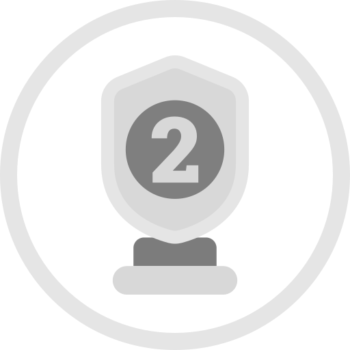 2nd place free icon
