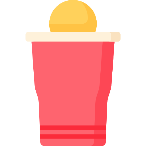 비어 퐁 무료 아이콘