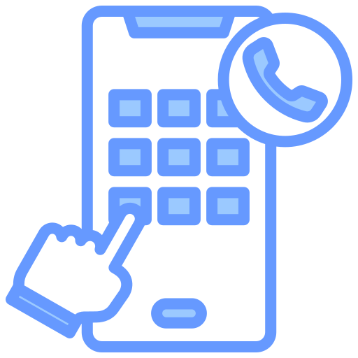 llamada móvil icono gratis