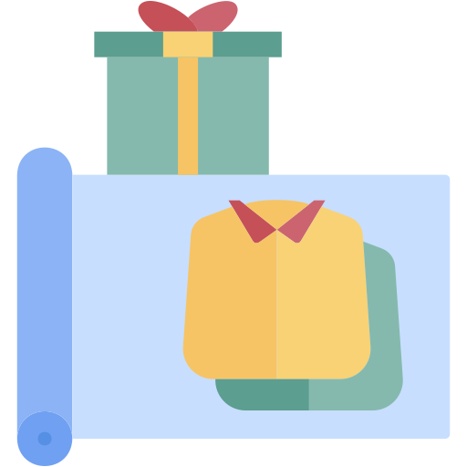 papier cadeau Icône gratuit