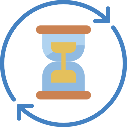 Hourglass Basic Miscellany Flat icon