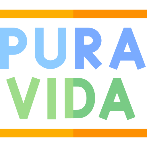 pura vida icono gratis