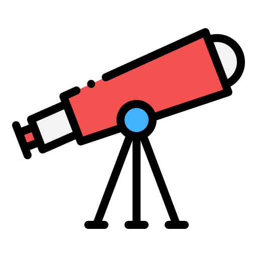 Telescope free icon