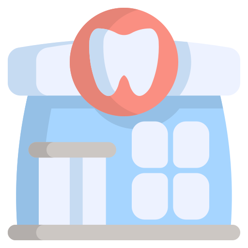 clínica dental icono gratis