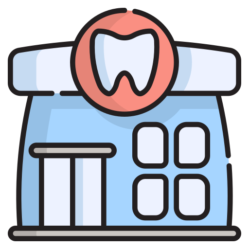 clínica dental icono gratis