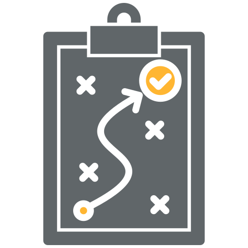 planificación estratégica icono gratis