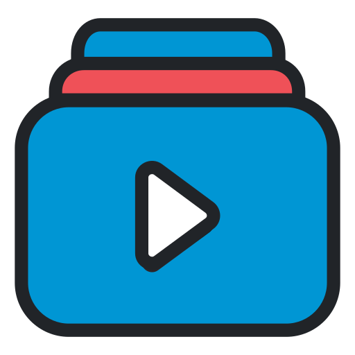 videoteca icono gratis