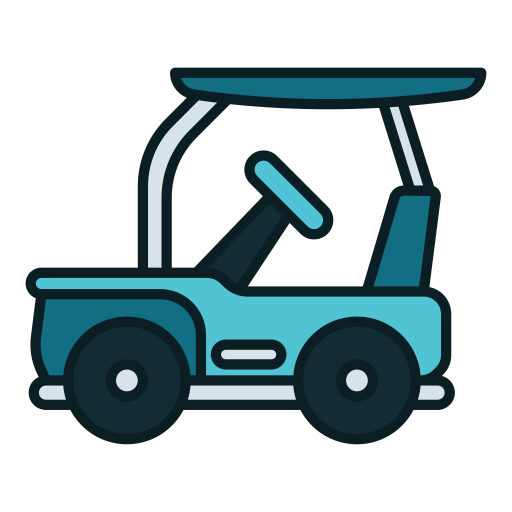 carro de golf icono gratis