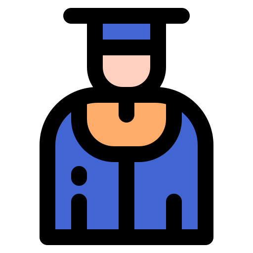 graduado icono gratis