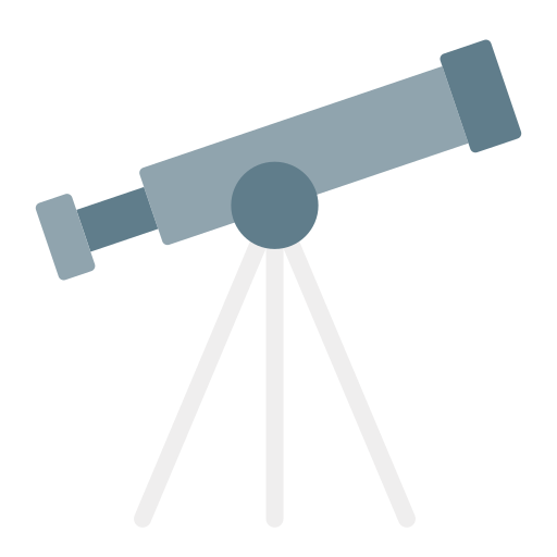 Telescope free icon