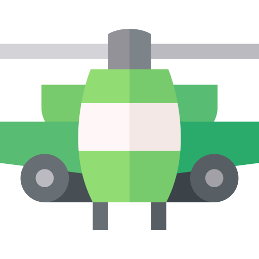 helicóptero apache icono gratis