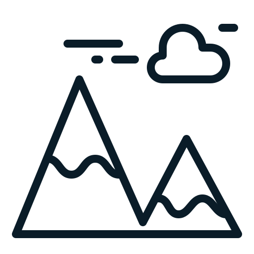 montaña icono gratis