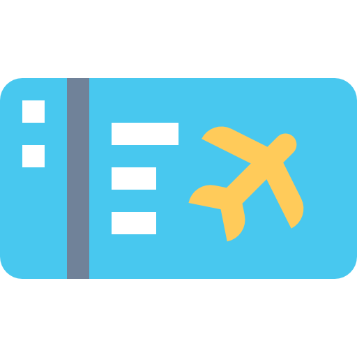 탑승권 무료 아이콘