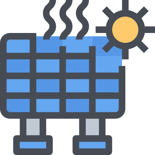 panel solar icono gratis