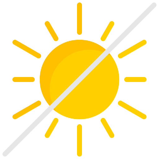 protección uv icono gratis