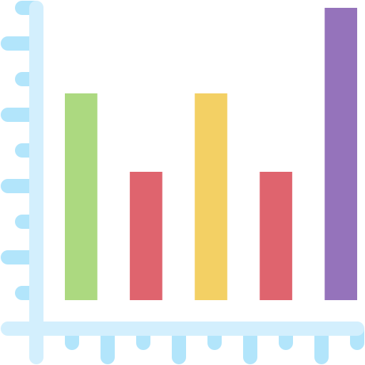 gráfico de barras icono gratis