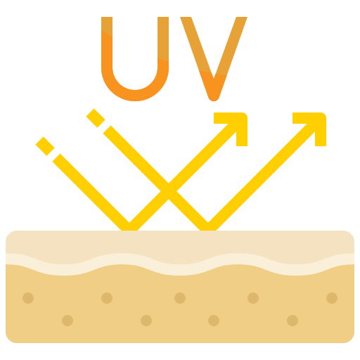 protección uv icono gratis