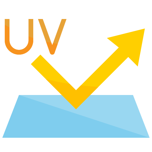 protección uv icono gratis