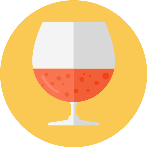 copa de vino grande icono gratis