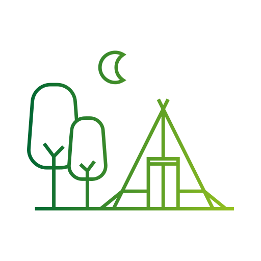 캠핑 무료 아이콘