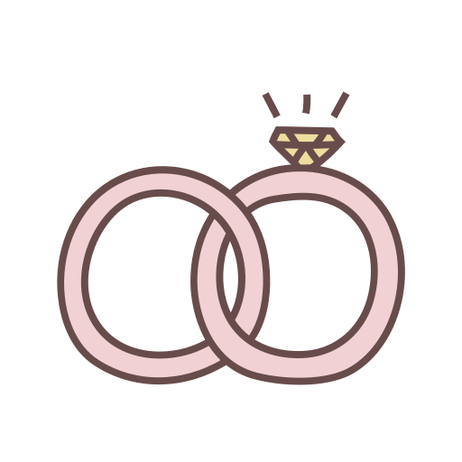 anillos icono gratis