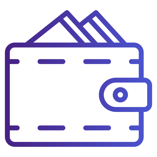 billetera icono gratis