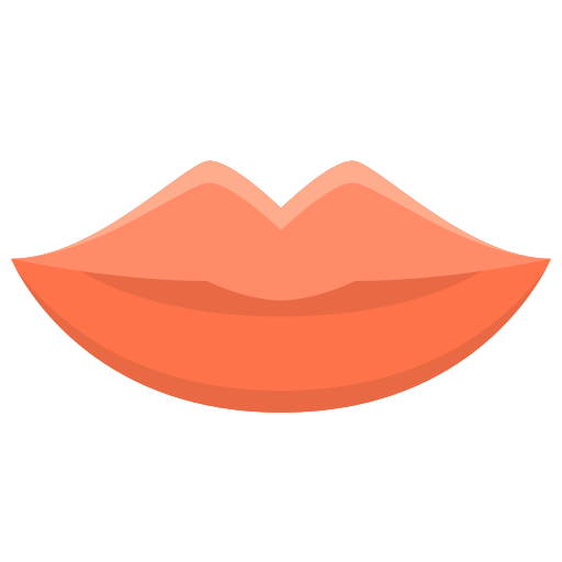 labios icono gratis