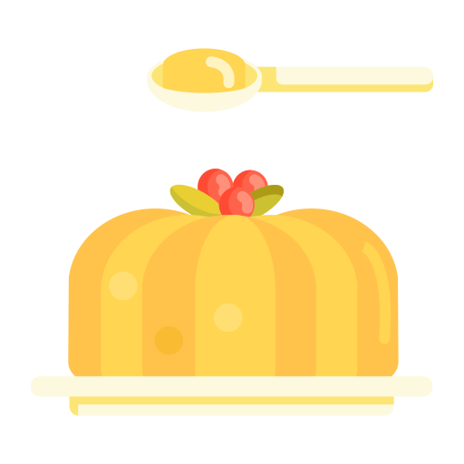 pastel de gelatina icono gratis