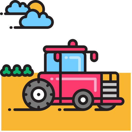 tractor icono gratis