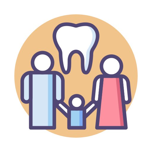dentiste familial Icône gratuit dentiste familial Icône gratuit