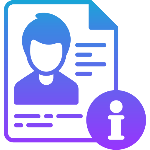 persönliche angaben kostenlos Icon persönliche angaben kostenlos Icon