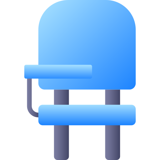 chaise de bureau Icône gratuit