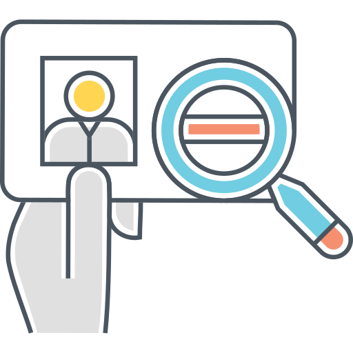 Identity free icon