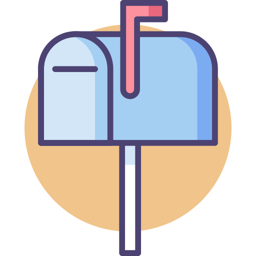 boîte aux lettres Icône gratuit