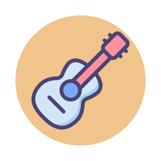 guitarra icono gratis